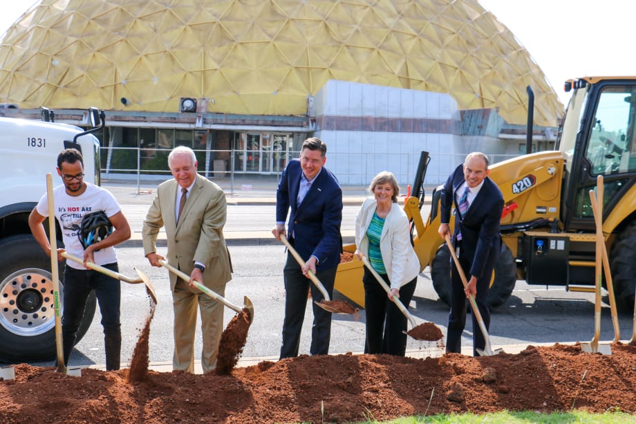EMBARK, City Officials Break Ground on RAPID Line