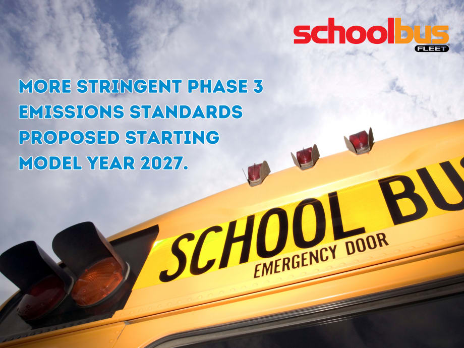 EPA Proposes Tougher Emissions Standards for School Buses