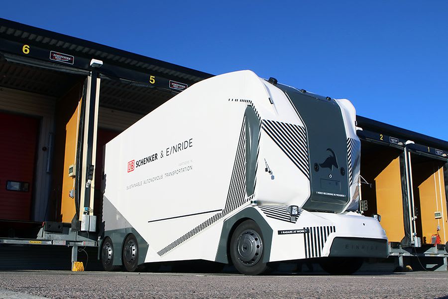 Einride Autonomous Truck Begins Daily Freight Deliveries in Sweden