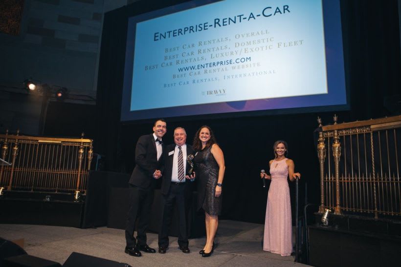Enterprise Rent-A-Car Takes Home 5 Travvy Awards