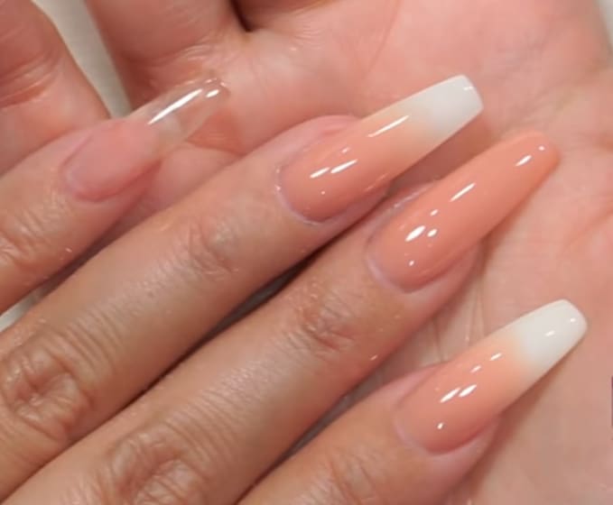 Ombre Nails With Entity Studio One Gel [English and Vietnamese]