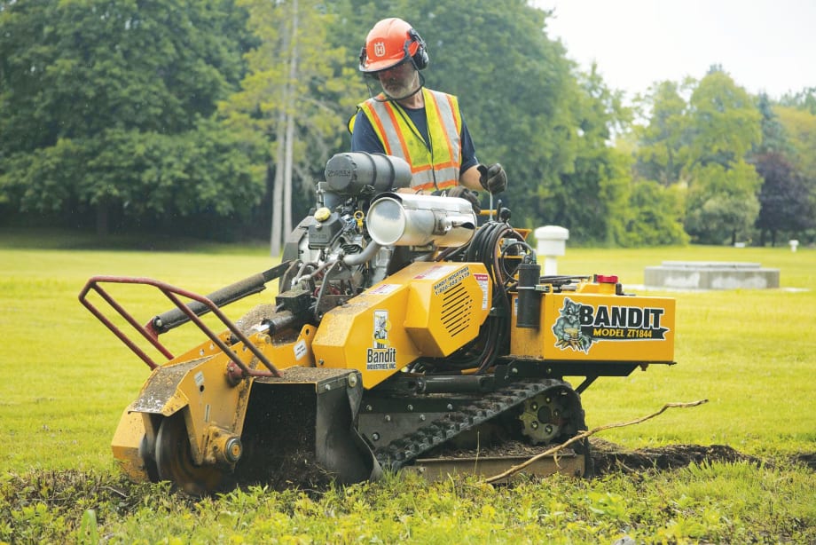 A Compact Stump Grinder With Extra Bite