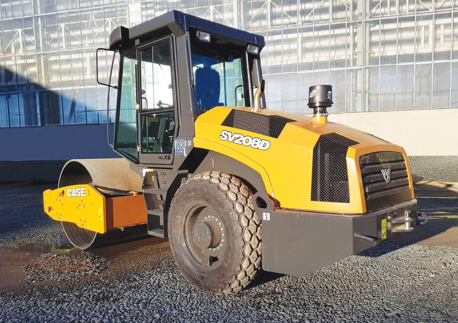 Case's SV208D Single-Drum Vibratory Compactor