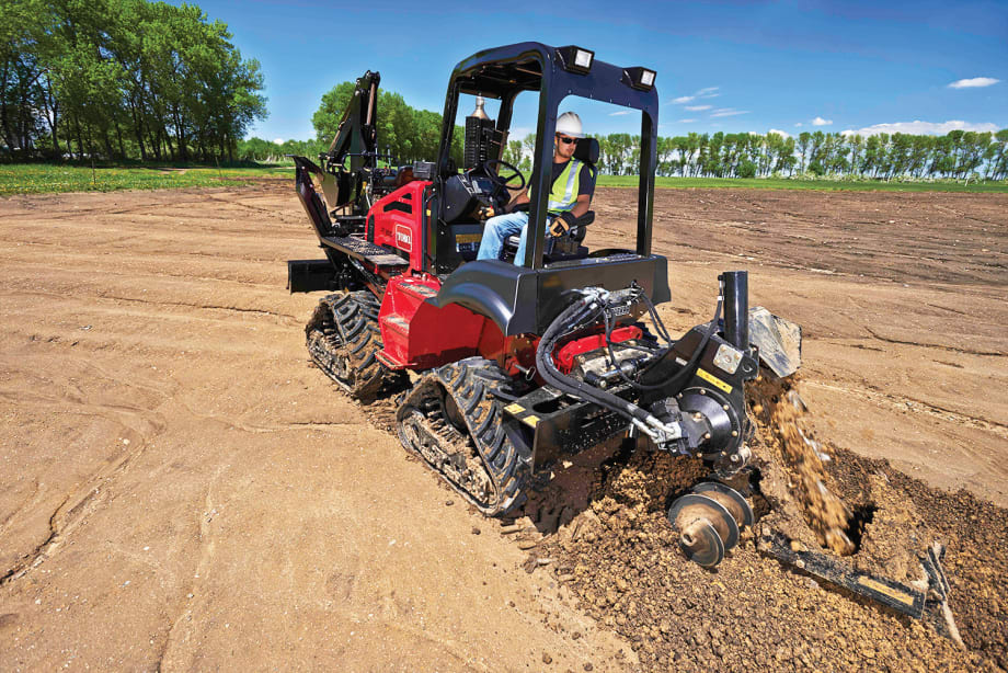 Toro Riding Trencher Now Available with Cab