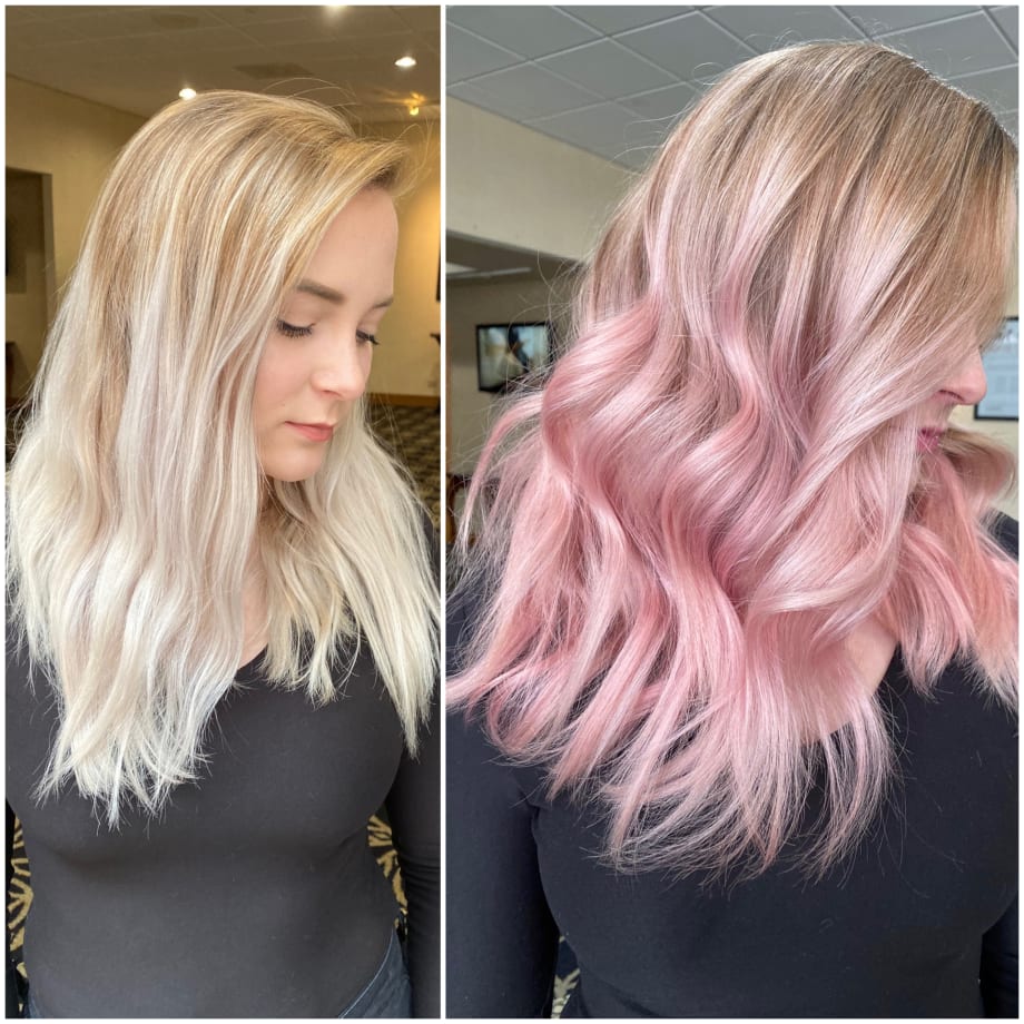 Easy Peasy to Pastel Pink