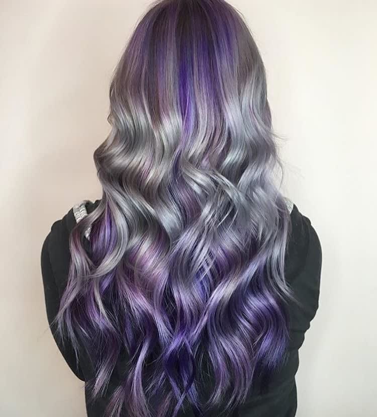 Playing With Purple: Image Gallery of Gorgeous Purple Hair Color
