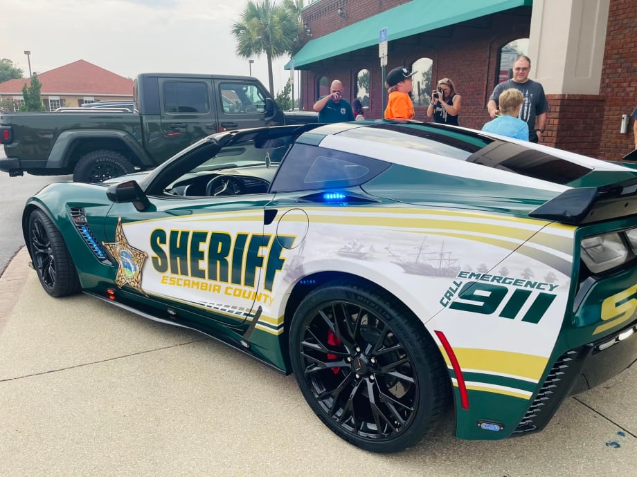Florida Sheriff's Office Adds Seized Corvette to Fleet
