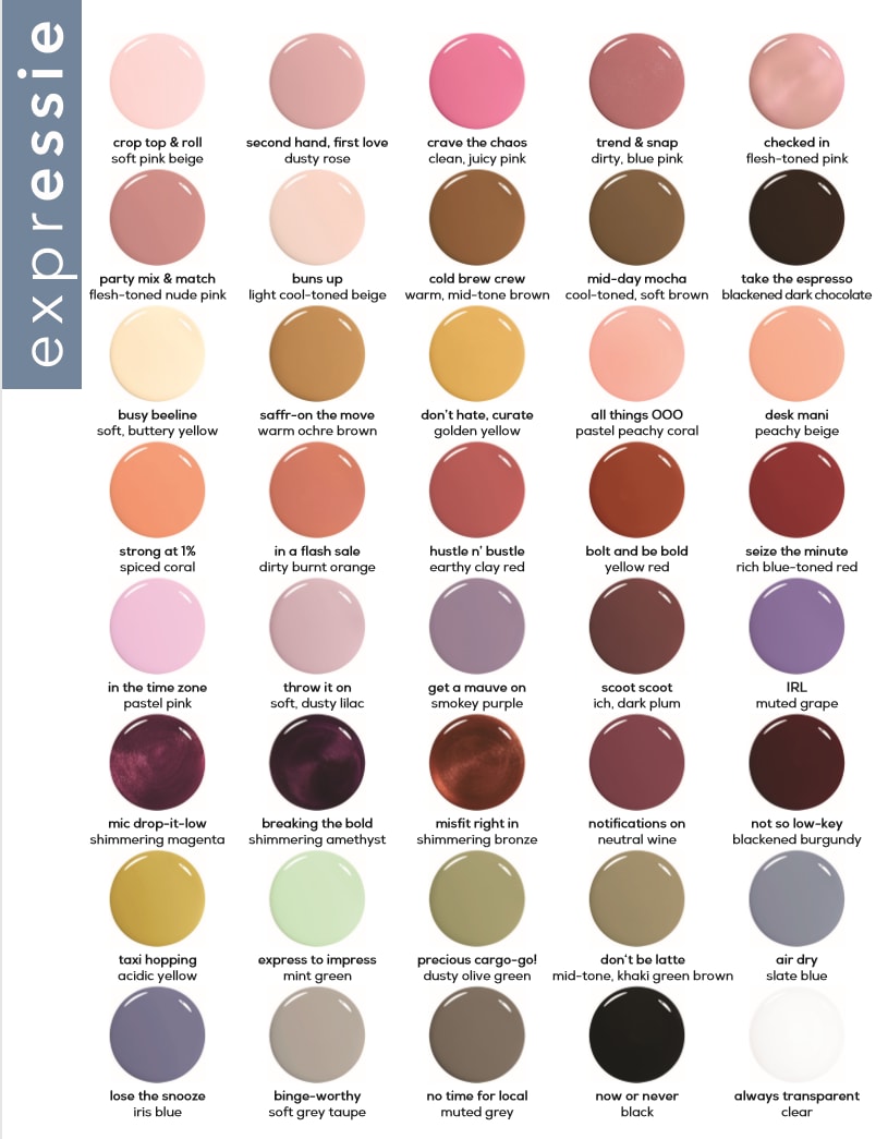 Essie Launches Expressie Quick-Dry Nail Color