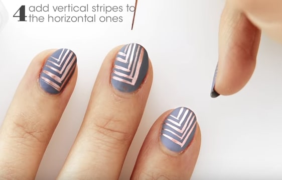 Copper Corners With Striping Tape and Essie