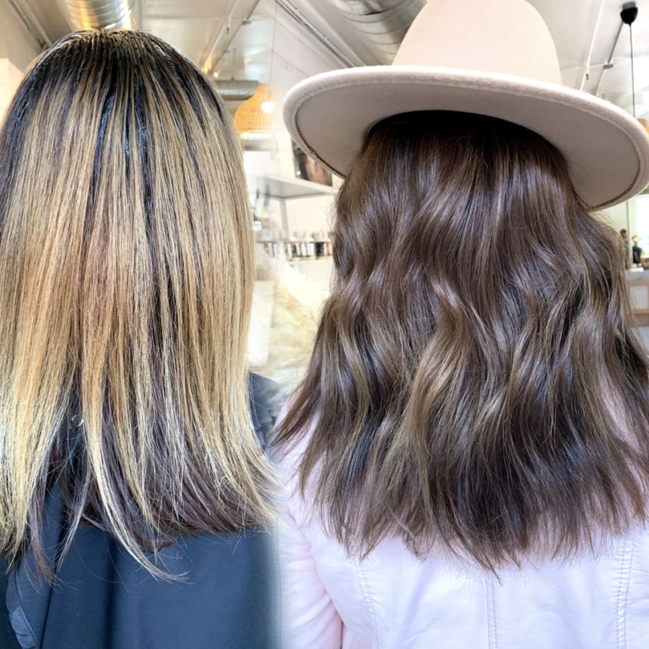 Before and After Gallery: Pravana's New ChromaSilk Express Tones After Dark