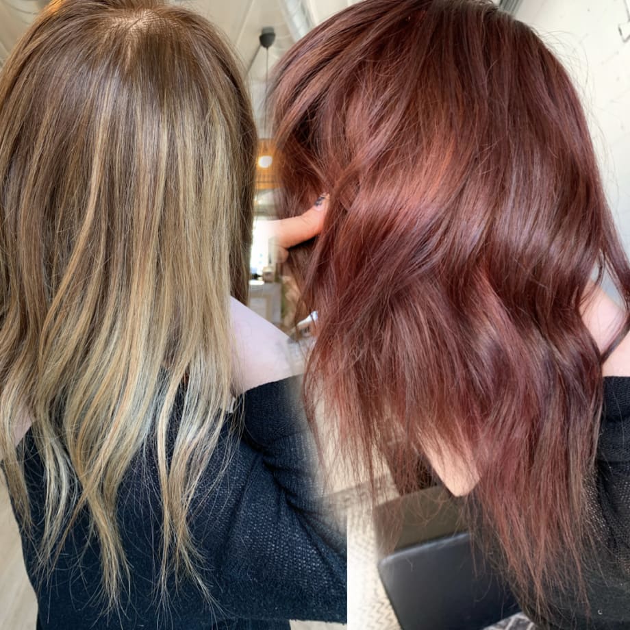 Before and After Gallery: Pravana's New ChromaSilk Express Tones After Dark