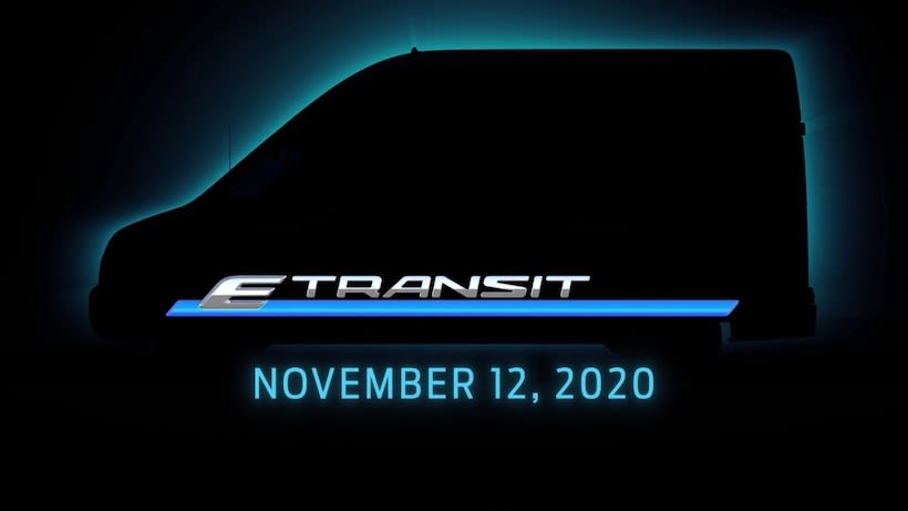 Date for Ford's Electric Transit Reveal Announced