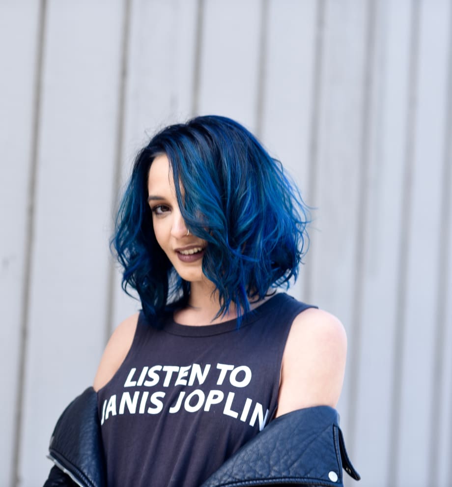 A Choppy, Textured Shape and Brilliant Blue Color with Eufora