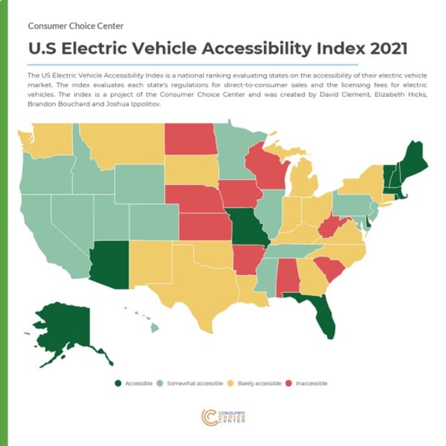 Which States are Best for Buying EVs?