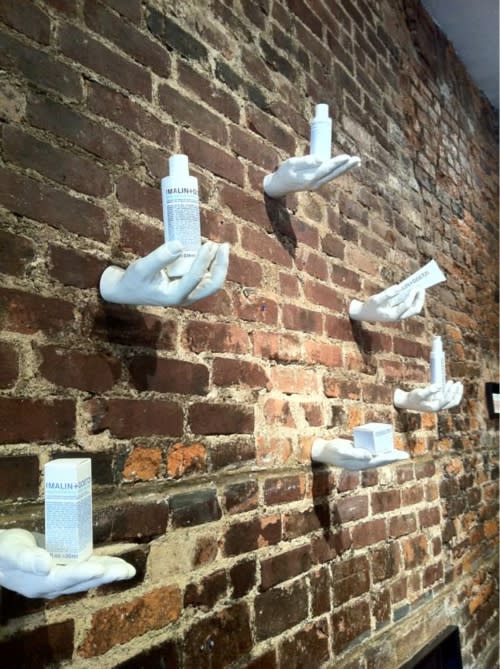 Arty Hand Displays: Cool or Creepy?