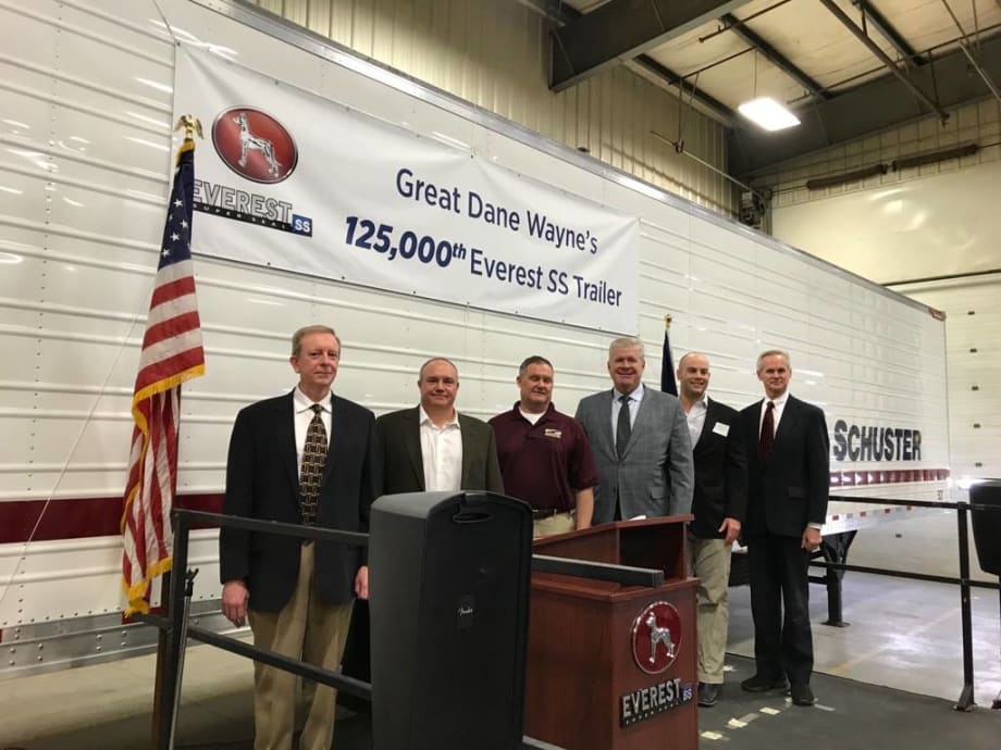 Great Dane Plant Hits Production Milestone