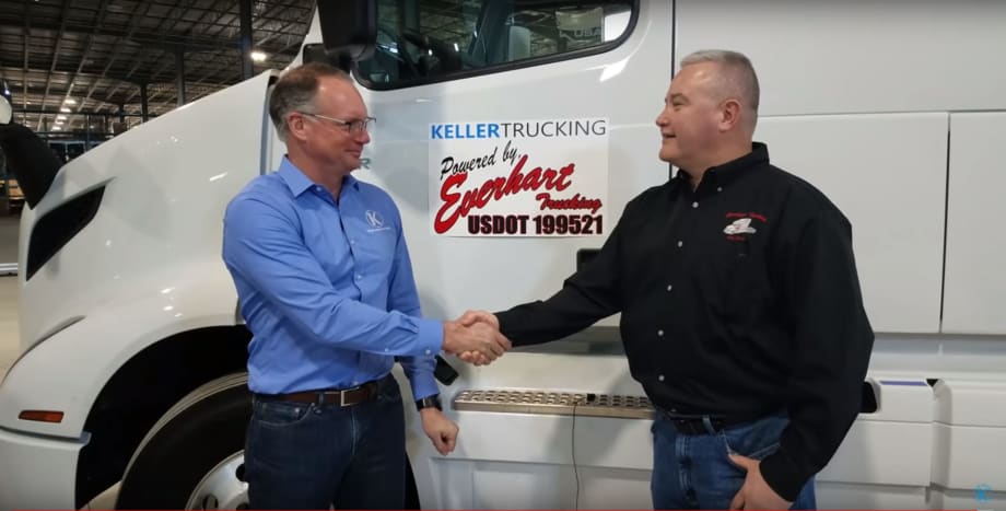 Keller Trucking, Everhart Trucking Merge