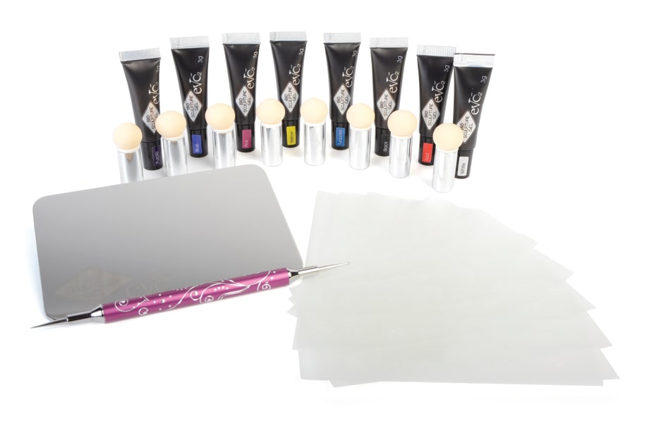 Create Highly Pigmented Art With Bio Sculpture Gel Kit