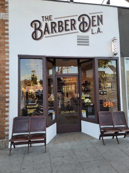 Tour the Barber Den in West Hollywood