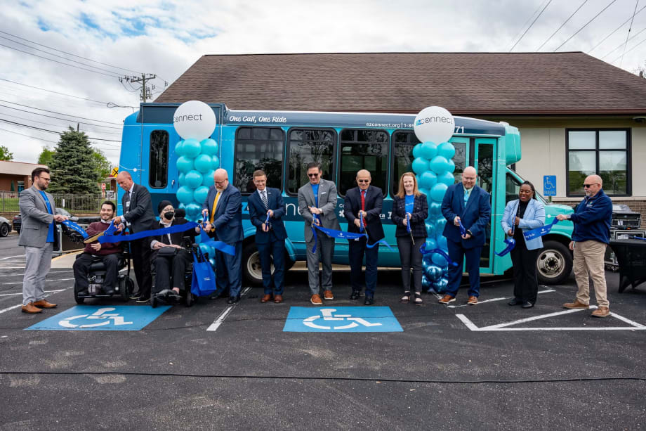 EZConnect ribbon cutting.