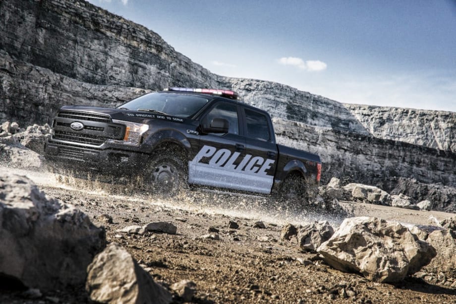 Ford Unveils 2018 F-150 and Expedition Special Service Vehicles