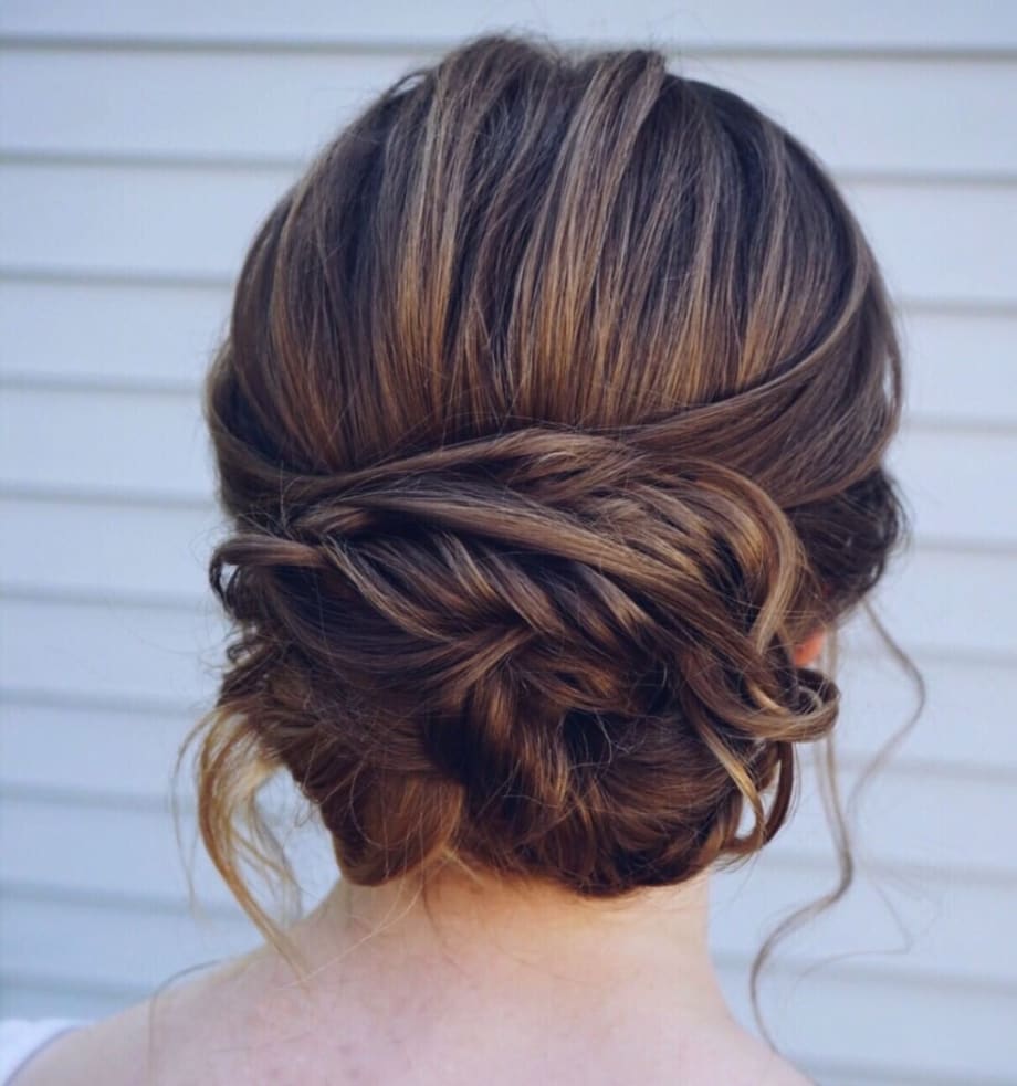 Updo How-To: Romantic Bridal Bun