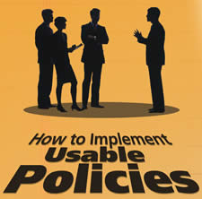 How to Implement Usable Policies