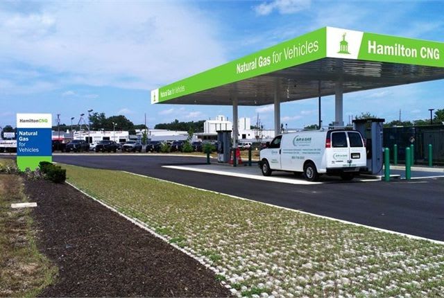 Ohio City Opens CNG Fueling Station