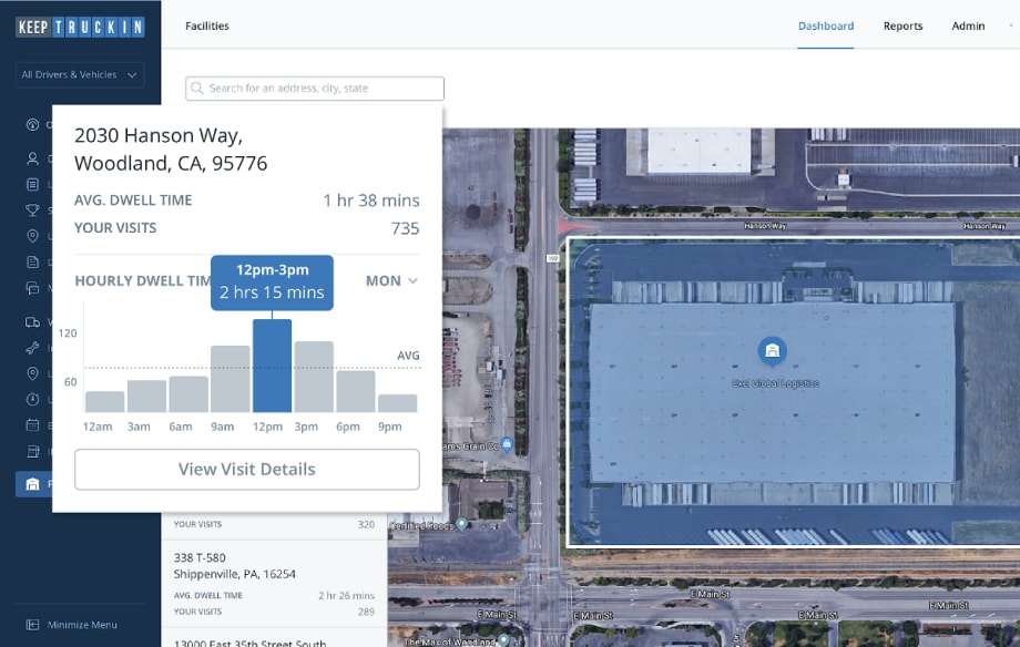 KeepTruckin’s Facility Insights Can Help Fleets Avoid Detention Time