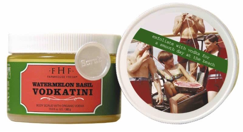 Farmhouse Fresh Celebrates Watermelon Day with a Chance to Win Watermelon Basil Vodkatini Scrub