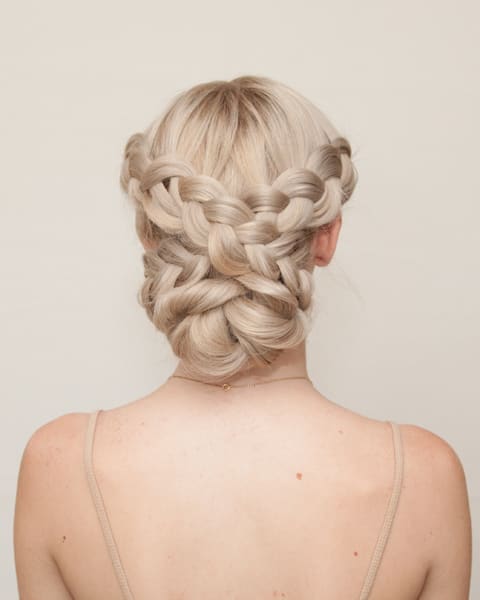 How-To: Braided Updo by Jenny Strebe with fave4
