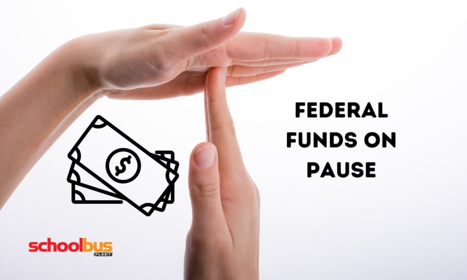 Federal funds on pause