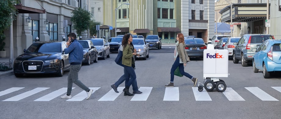 FedEx Begins Testing Autonomous Delivery Robot 