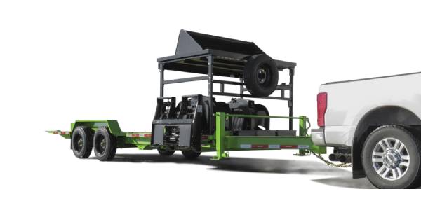 Felling’s FT-16 IT-I Drop Deck Industrial Tilt Equipment Trailer