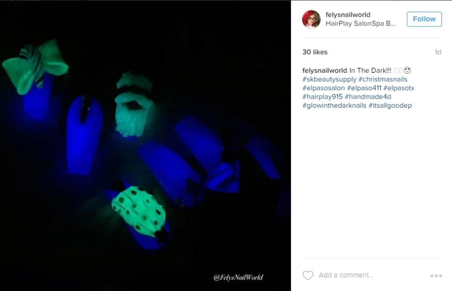 Turn Down the Lights: Glow-in-the-Dark Hair and Nail Inspiration