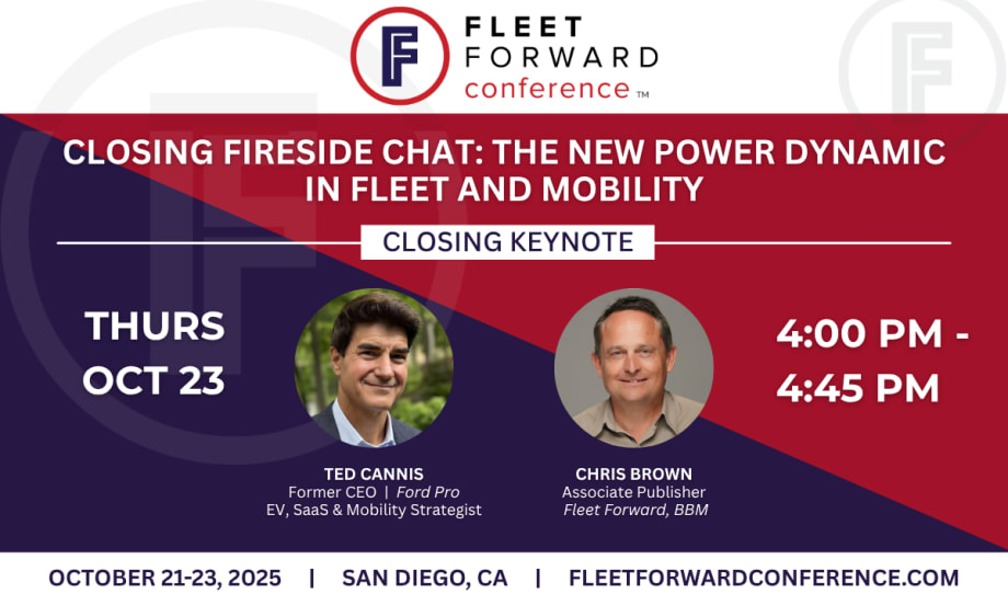 Graphic announcing event keynote.