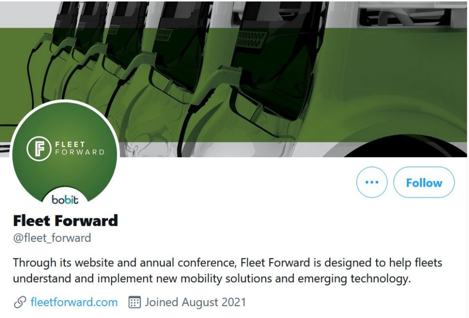 Follow Fleet Forward on Twitter