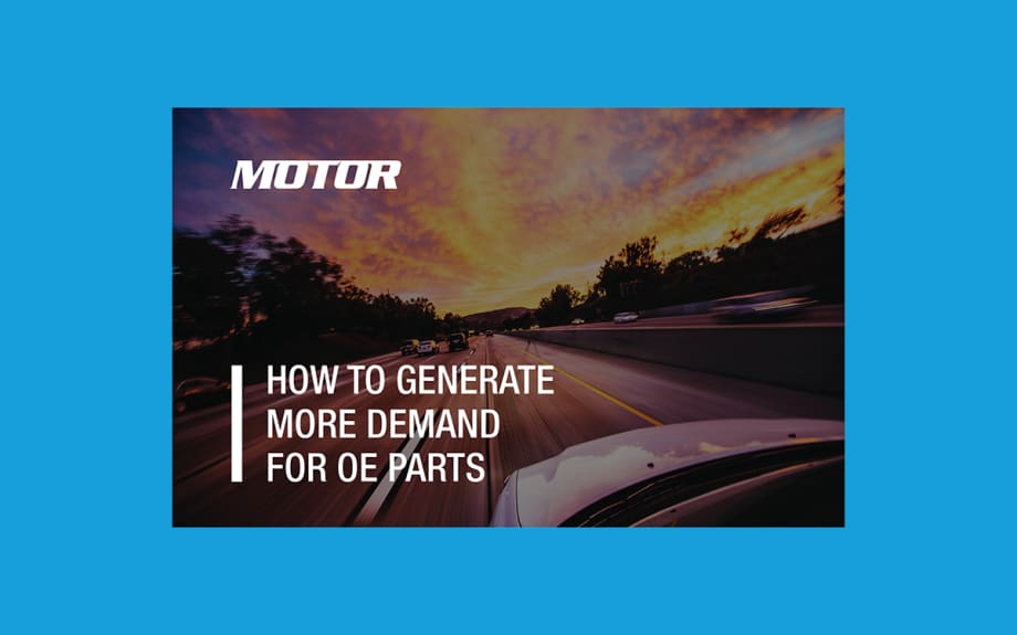 Report: Factories, Dealers Can Boost Parts Sales