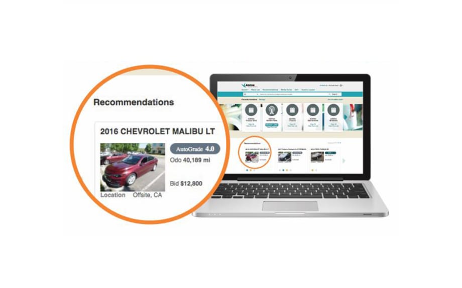 ADESA Adds Recommendations Carousel to Homepage