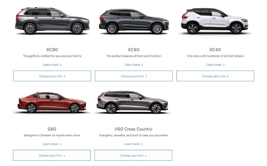 Volvo Adds Dealer Inventory to Subscription Program
