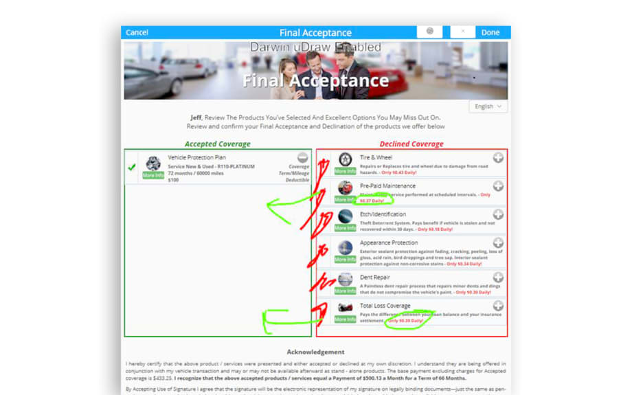 Darwin Adds Digital Markup Tool for F&I Pros