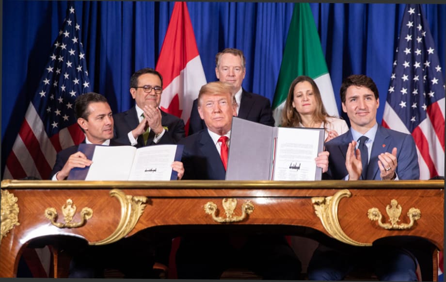 Trump, Democrats Agree to Revised USMCA