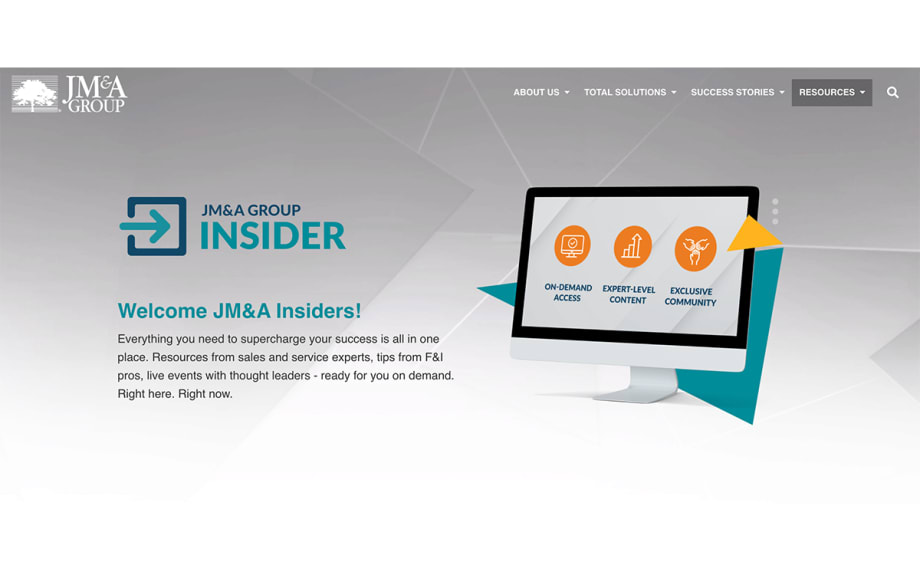 New JM&A Group Insider Platform Provides Free Exclusive Content to All Dealers