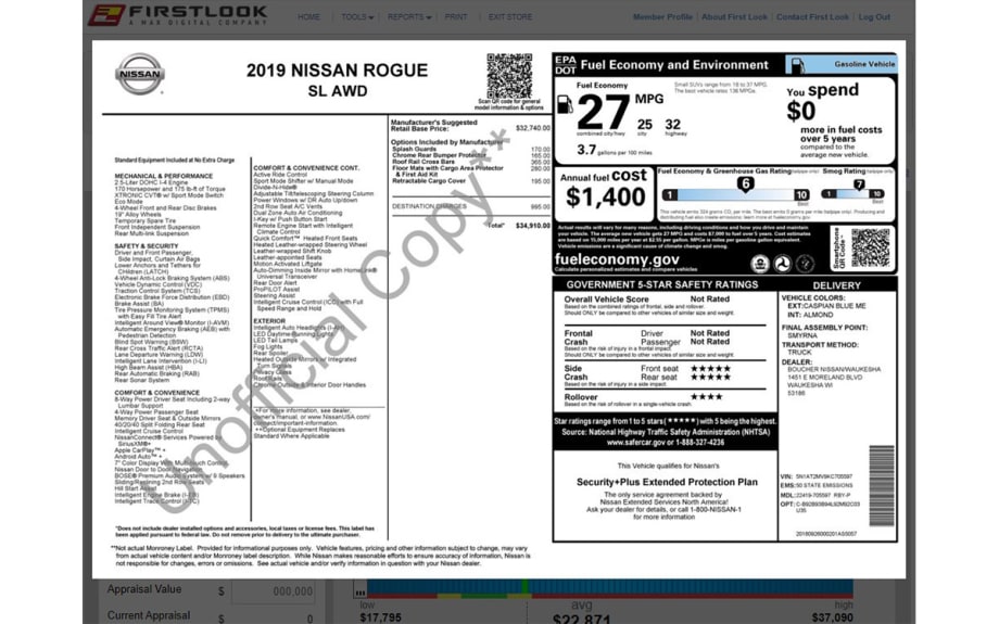 MAX Digital Announces Access to OEM Window Stickers at No Additional Cost