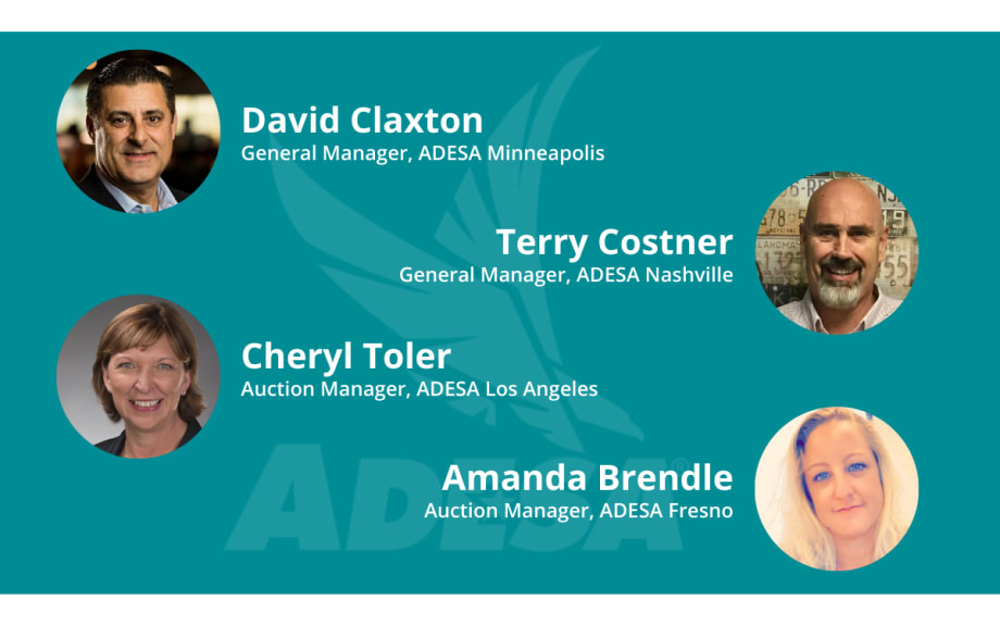 ADESA Makes Leadership Appointments at Four Auction Sites