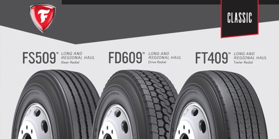 Bridgestone Adds Long-Haul Tires to Firestone Classic Line