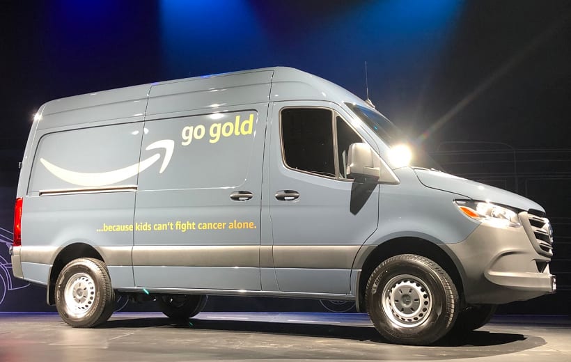 Mercedes-Benz Starts Building Sprinter Vans for Amazon at New Plant