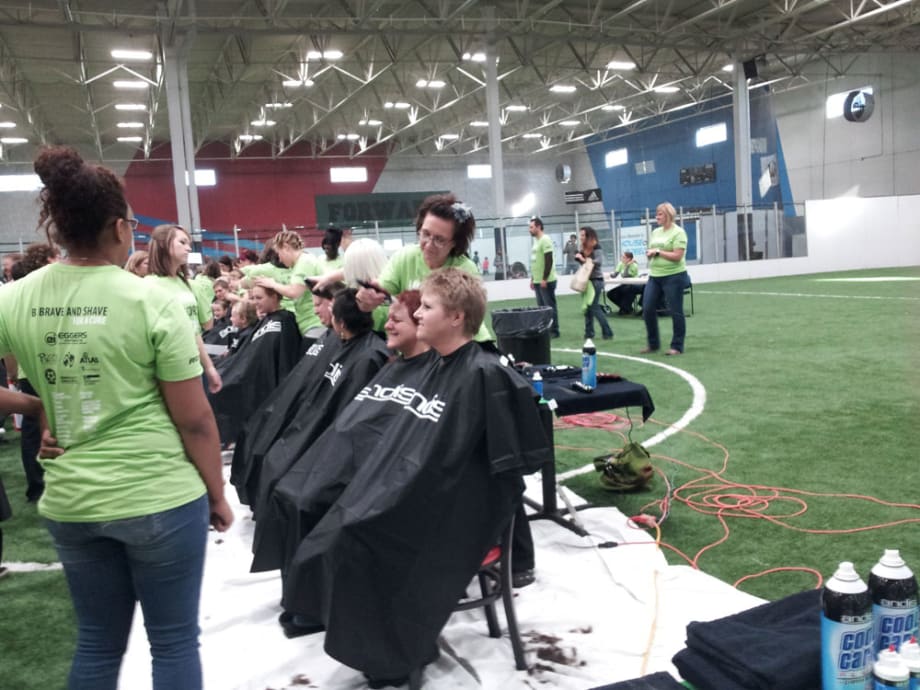 Shaving Heads for a Cure
