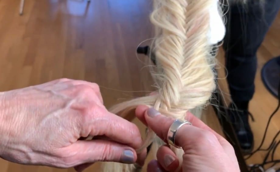 How to Create a Special Fishbone Braid