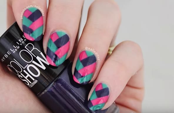 Fishtail Nails Step-by-Step Tutorial